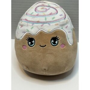 Squishmallows "Chanel The Cinnamon Roll" With Rainbow Sprinkles 5" Mystery Squad